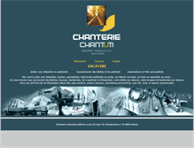 Tablet Screenshot of chanterie.be